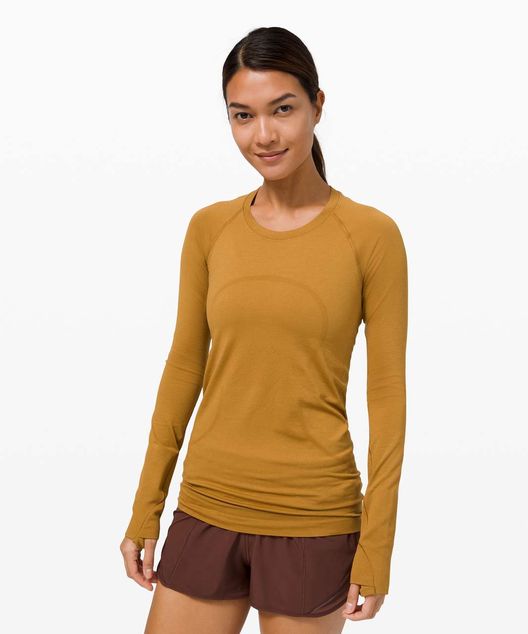 Lululemon Swiftly Tech Long Sleeve 2.0 - Spiced Bronze / Spiced Bronze