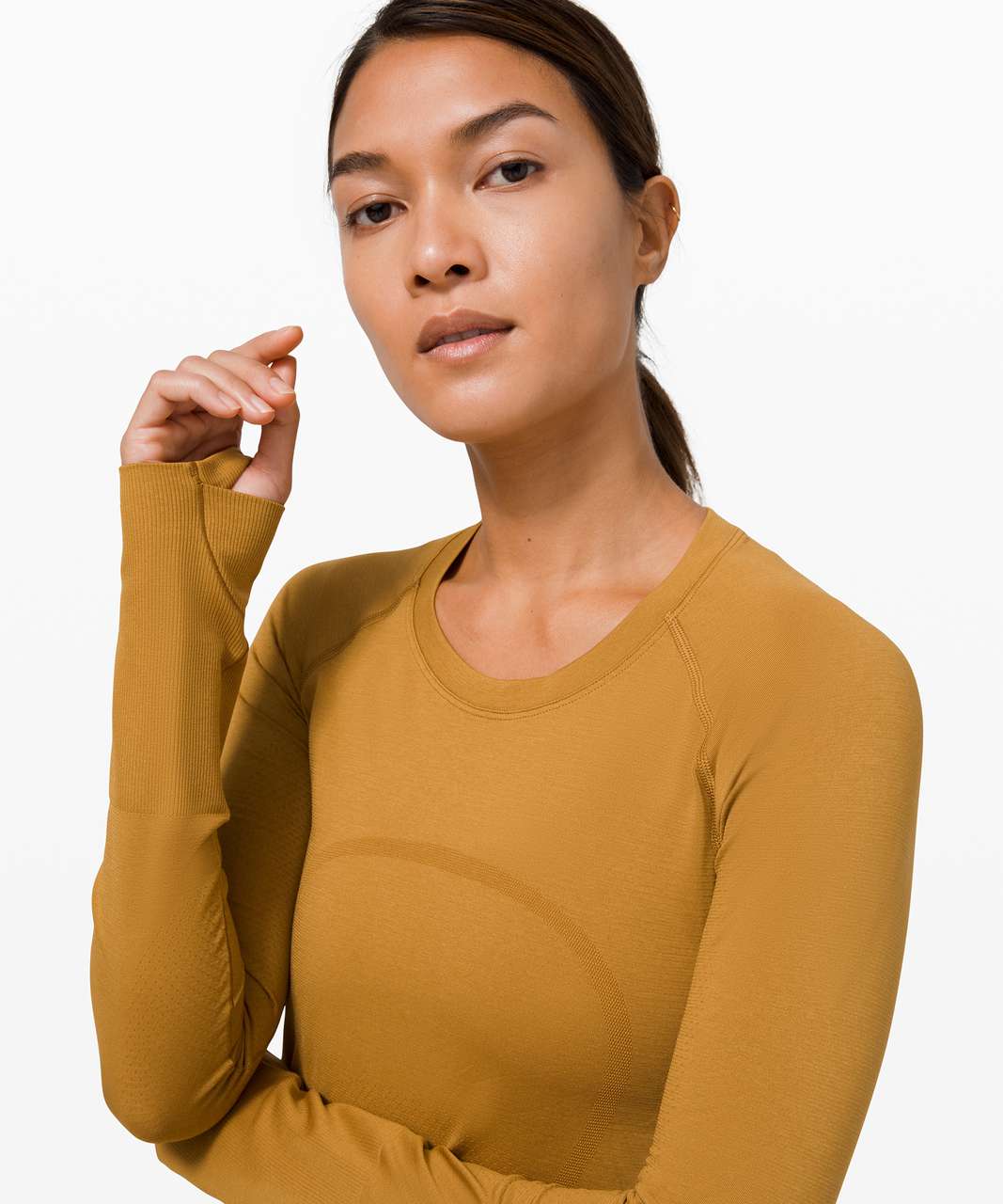 Lululemon Swiftly Tech Long Sleeve 2.0 - Spiced Bronze / Spiced Bronze