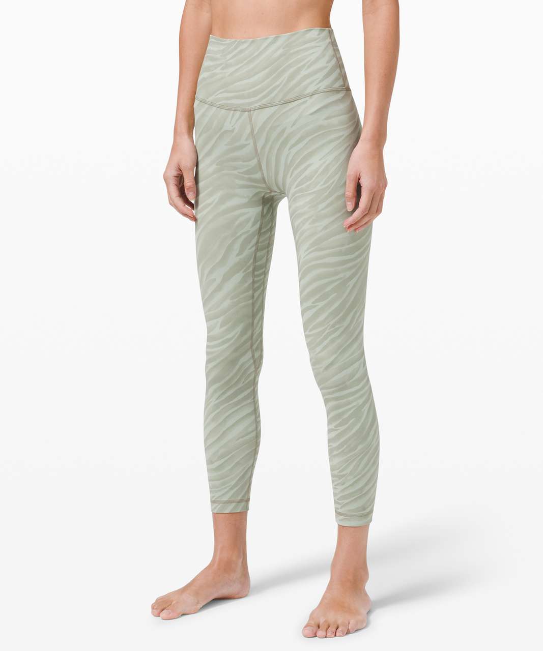 Lululemon Align Pant 25" - Le Tigre Camo Green Fern Multi