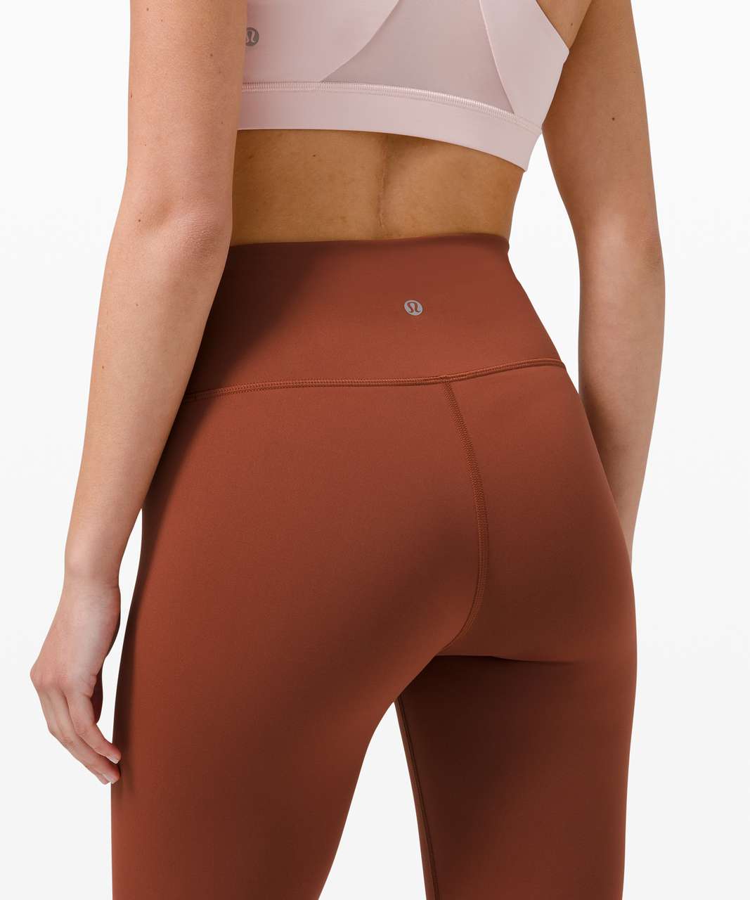 Lululemon Wunder Train High-Rise Tight 25" - Dark Terracotta