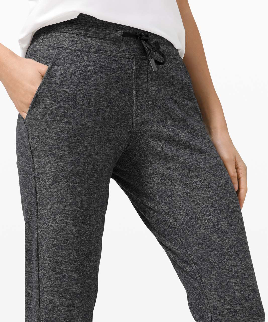 Lululemon Ready to Rulu Jogger 29 - Heathered Raceway Grey / Black - lulu  fanatics