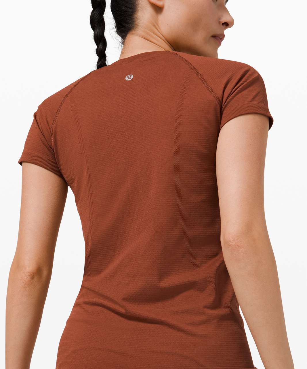 Lululemon Swiftly Tech Short Sleeve 2.0 - Dark Terracotta / Dark Terracotta