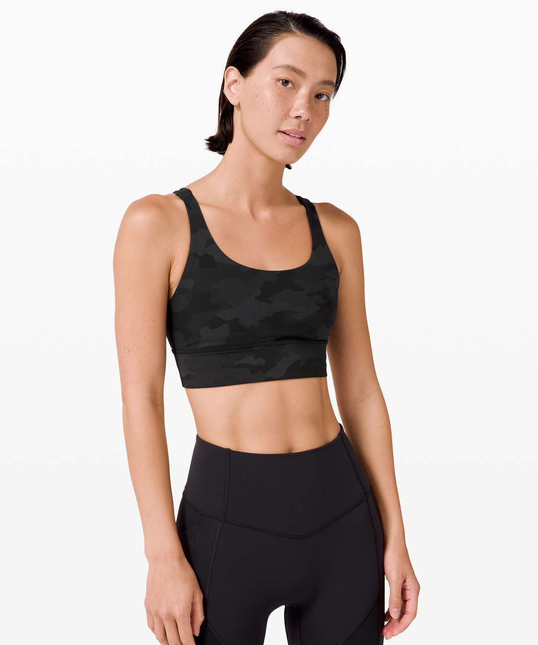 Align 6 365 Camo Deep Coal Multi? and LL Energy Bra Texture aka ribbed  with an older Kit and Ace Cut to the Chase Tank. : r/lululemon