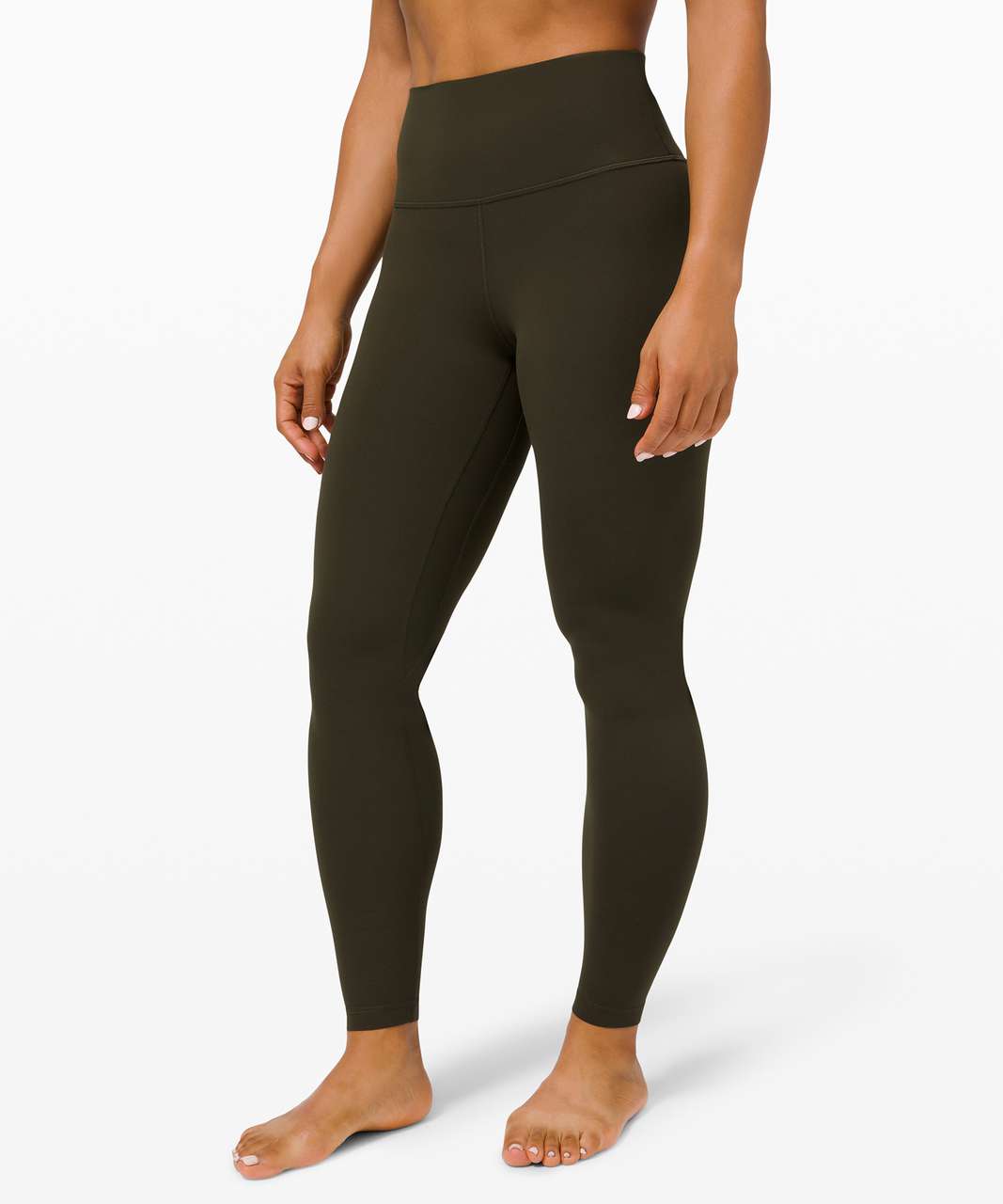 Lululemon Align Pant II - Dark Olive - lulu fanatics  Outfits with leggings,  Womens printed leggings, Lulu leggings