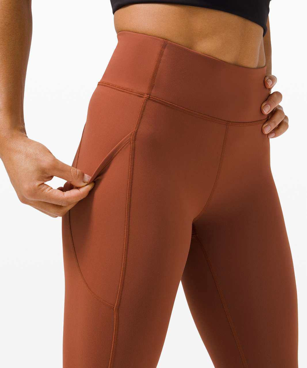 combatting Tuesday blues with this dark terracotta set : r/lululemon