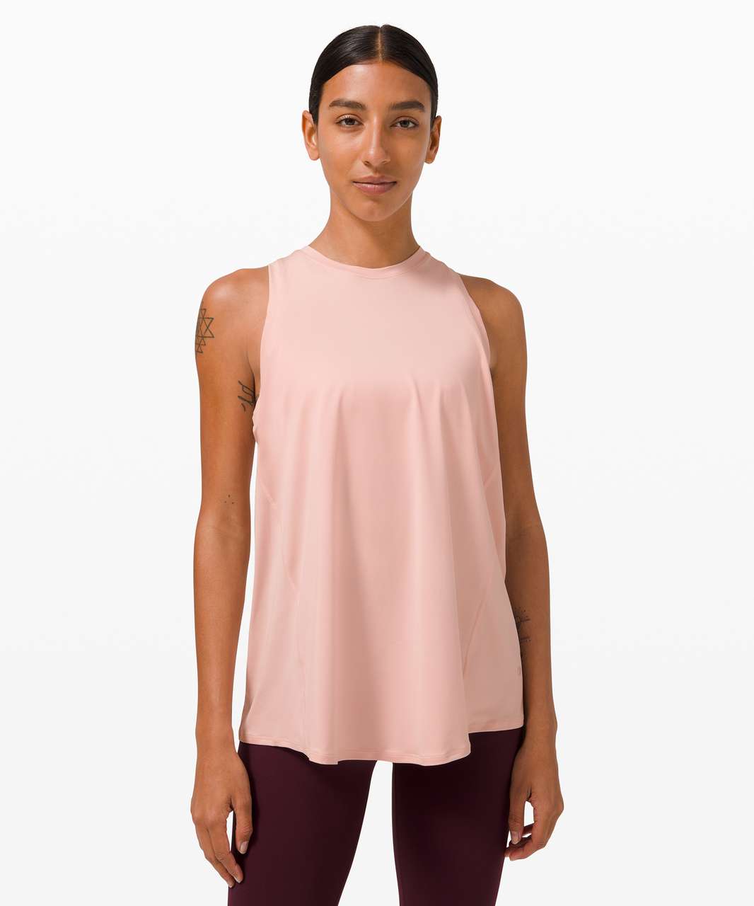 Lululemon All Tied Up Tank Top - Pink Mist (First Release) - lulu fanatics