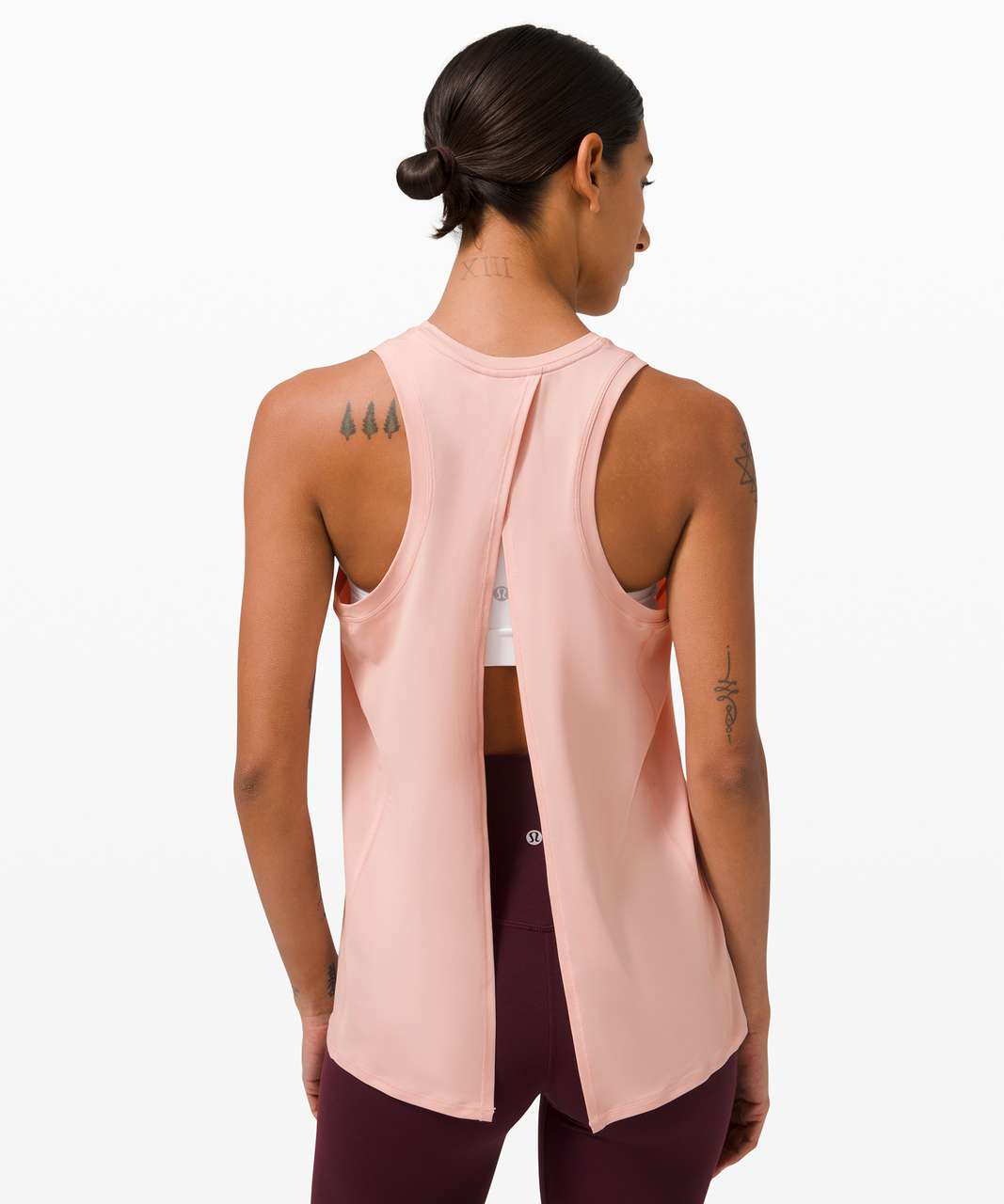 Lululemon All Tied Up Tank Top - Pink Mist (First Release)