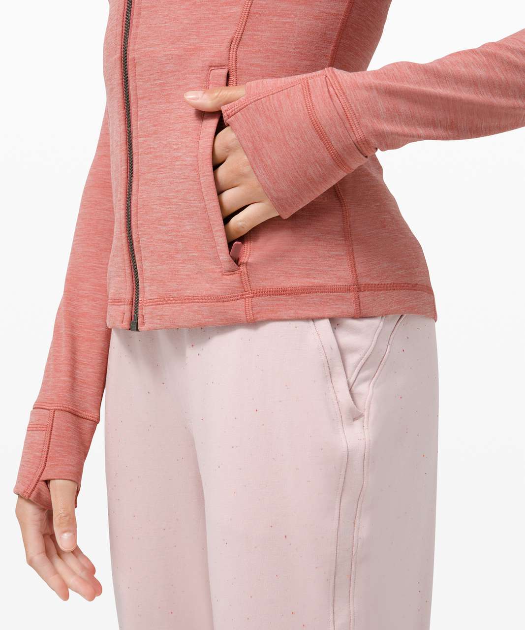 Lululemon Hooded Define Jacket *Nulu - Heathered Brier Rose - lulu