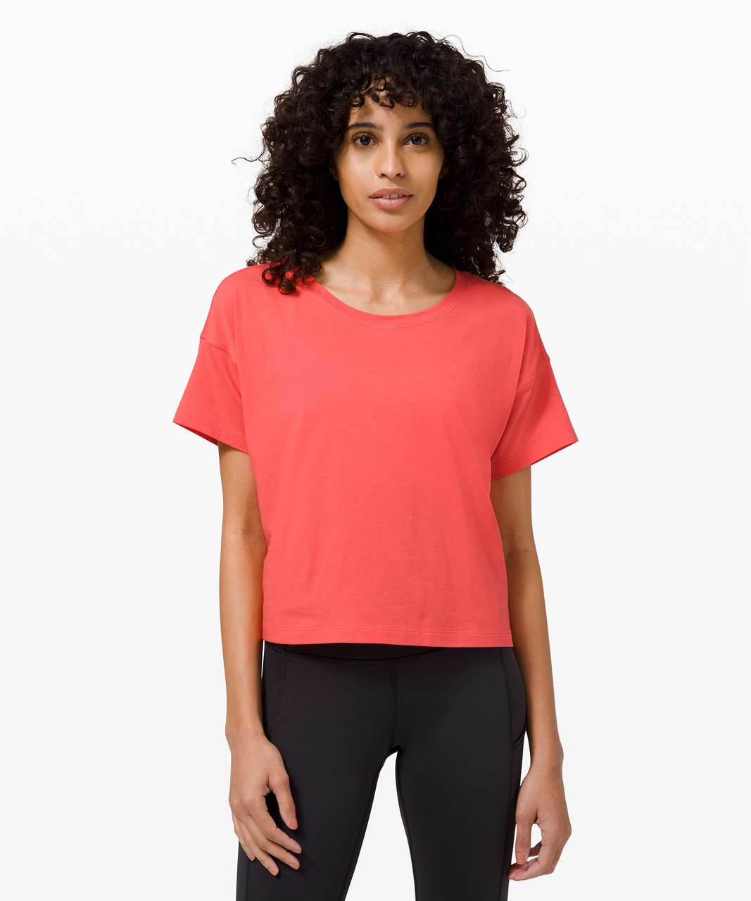 Lululemon Cates Tee - Pink Punch