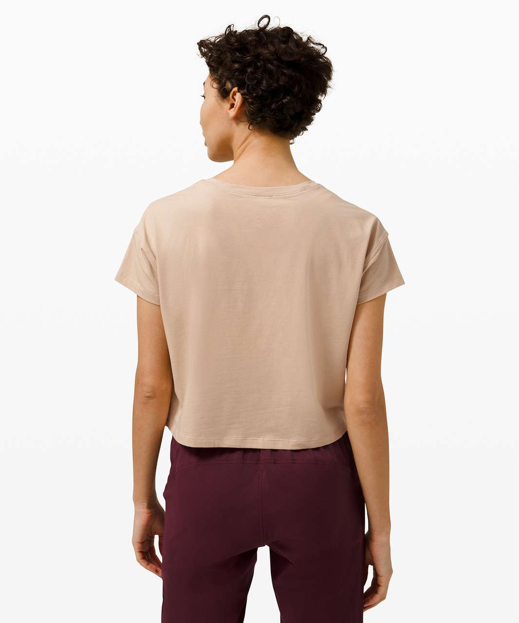 Lululemon Cates Tee - Cafe Au Lait