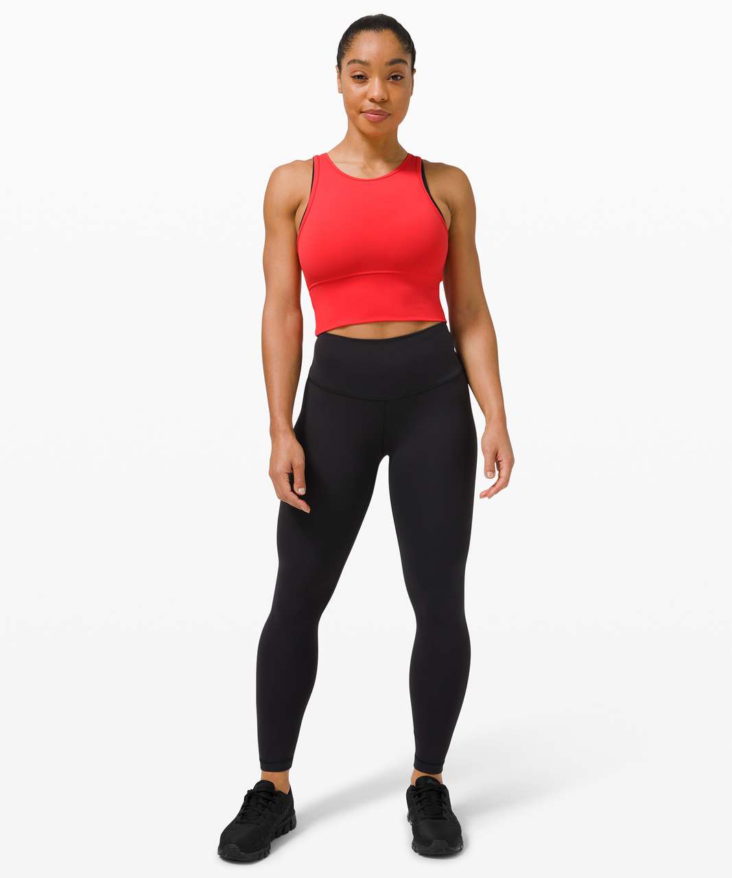 Lululemon Power Pivot Tank *Everlux - Pink Punch