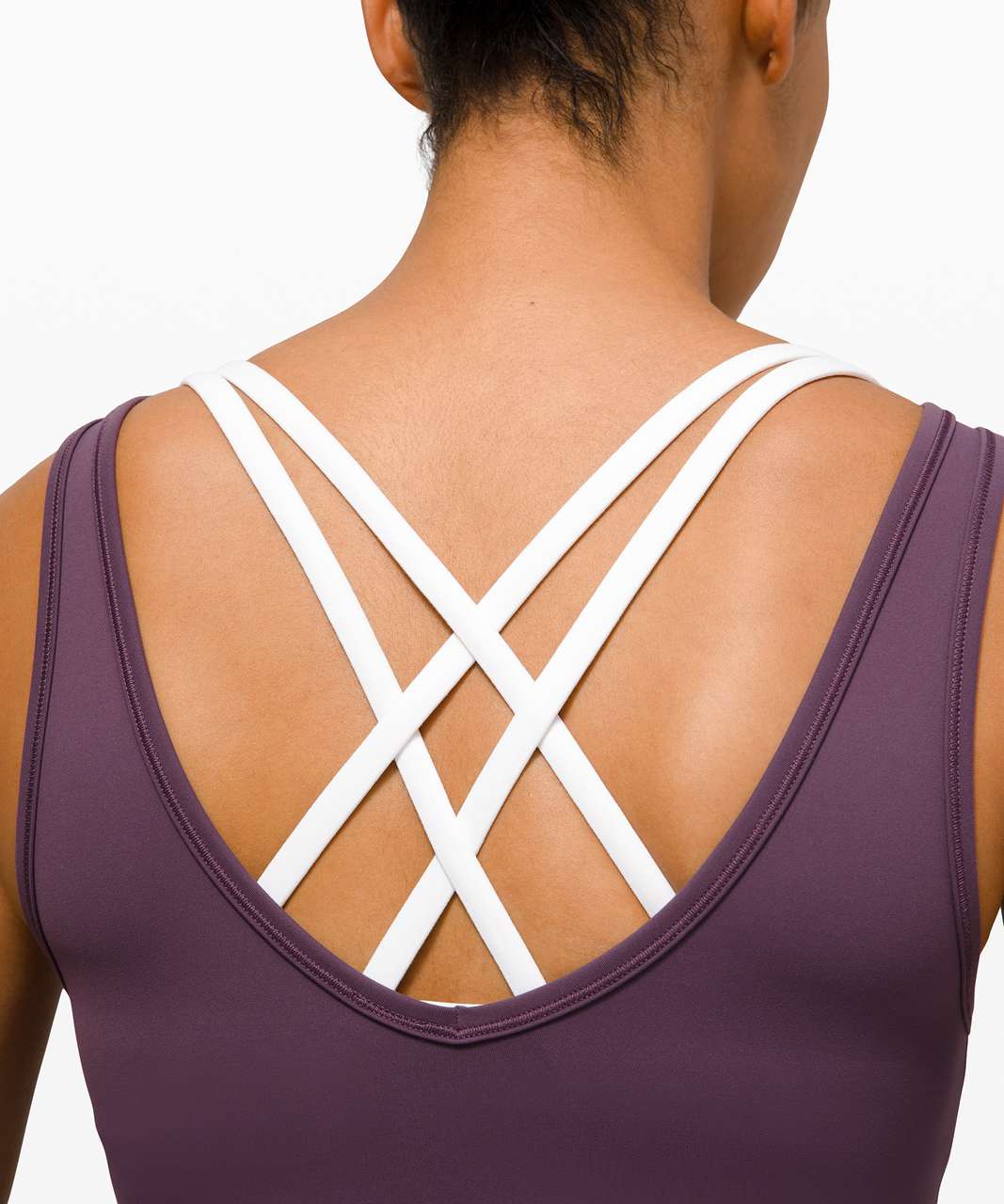 Lululemon Power Pivot Tank *Everlux - Grape Thistle