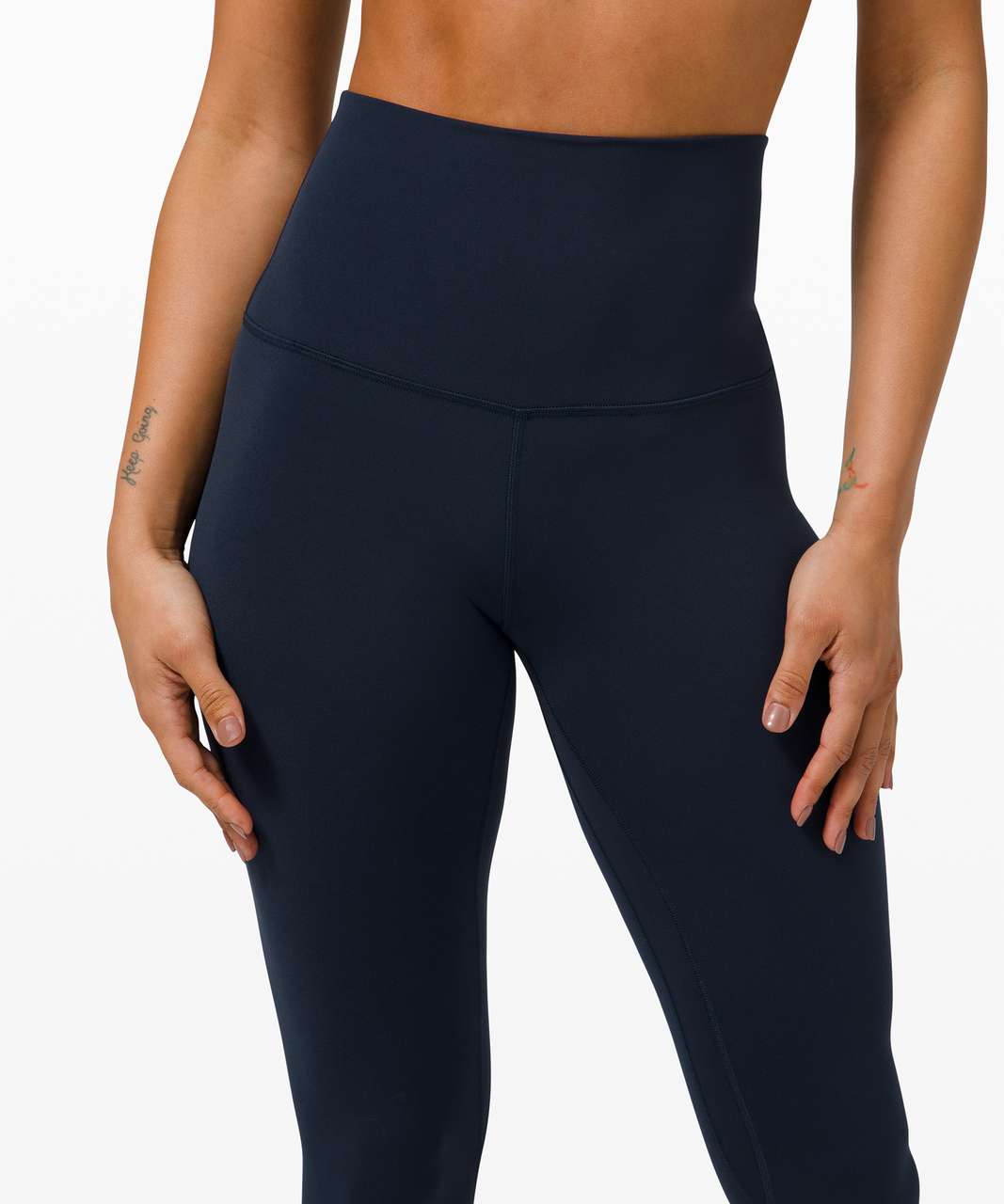 lululemon ALIGN™ SUPER-HIGH-RISE 71CM - Leggings - navy/dark blue -  Zalando.de