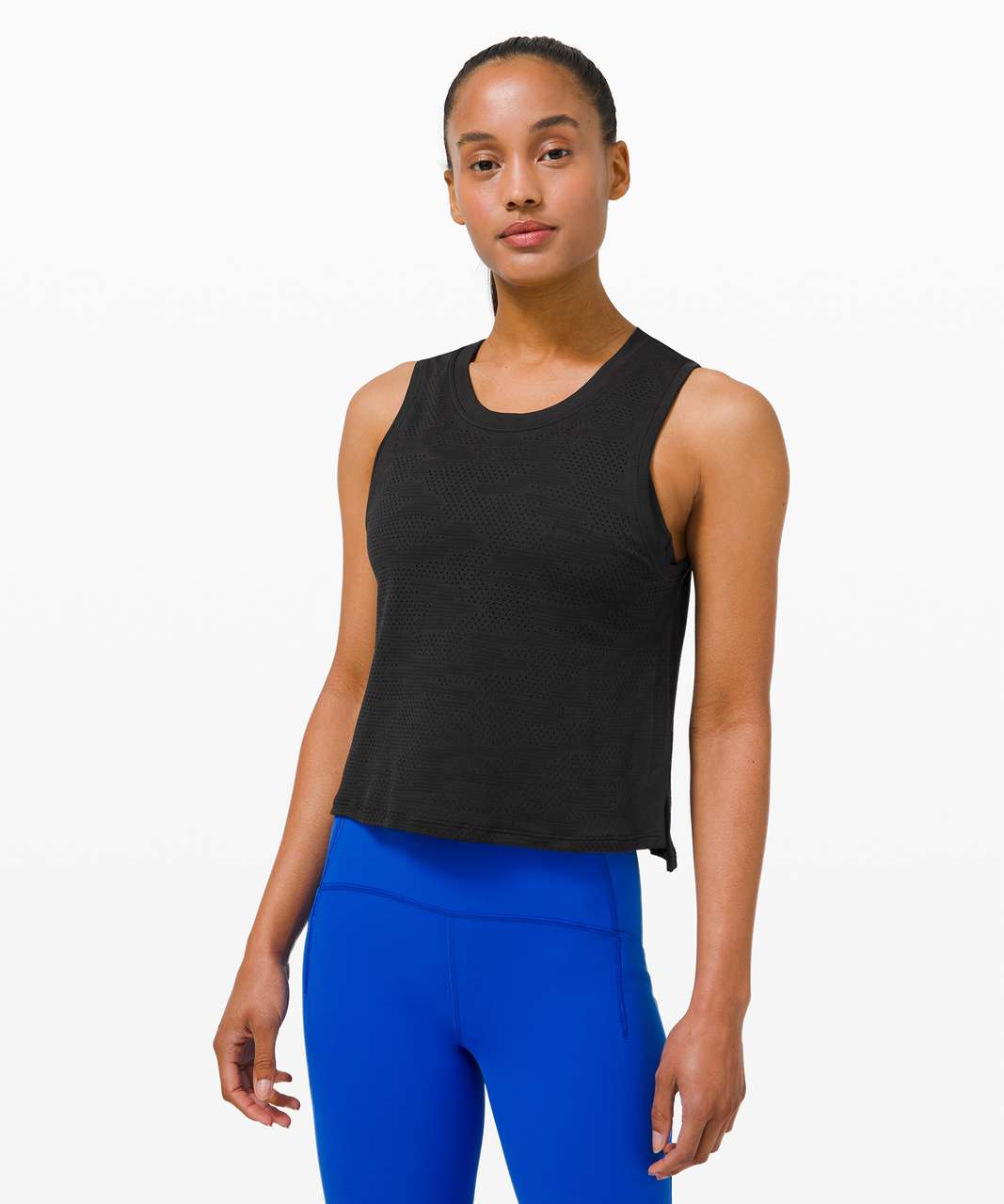 Lululemon Train to Be Tank *Camo - Dot Camo Black