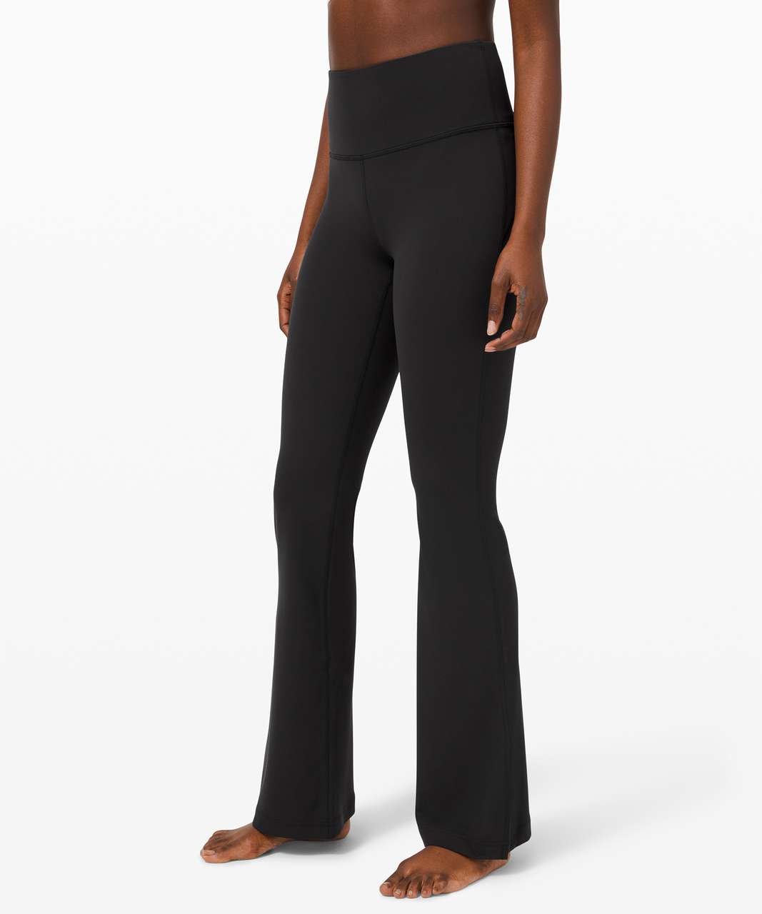 6] Lululemon Groove High-Rise Split-Hem Flared Pant Nulu, Women's