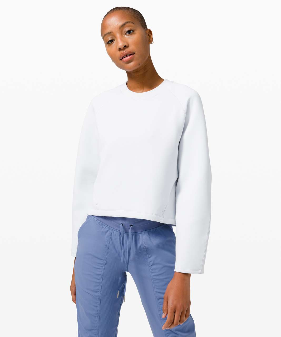 Lululemon AirWrap Crew - Alpine White