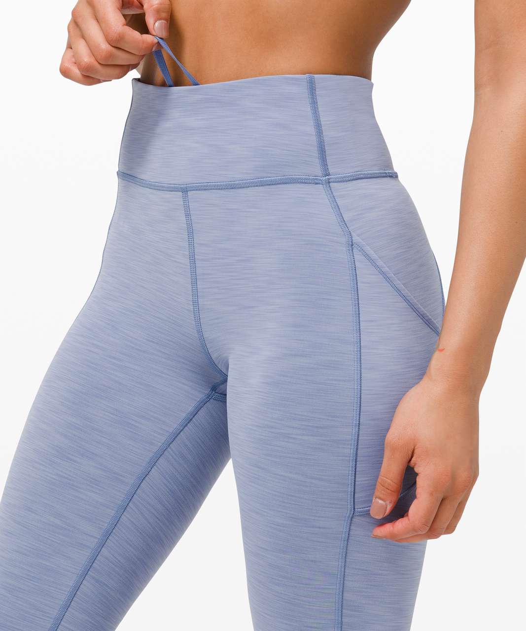 Lululemon Invigorate High-Rise Tight 28" - Heathered Water Drop