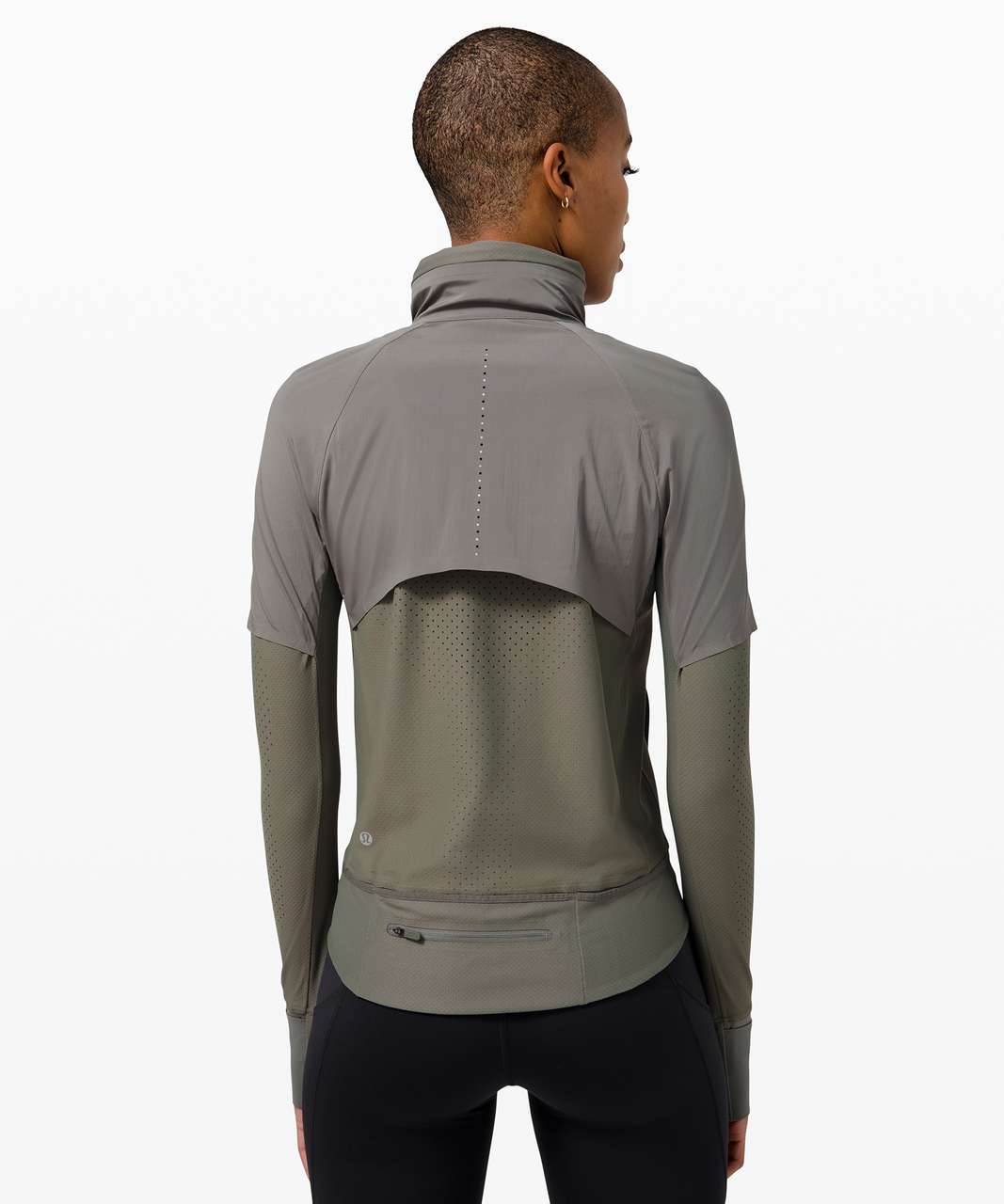 Lululemon Zoned In Jacket - Grey Sage