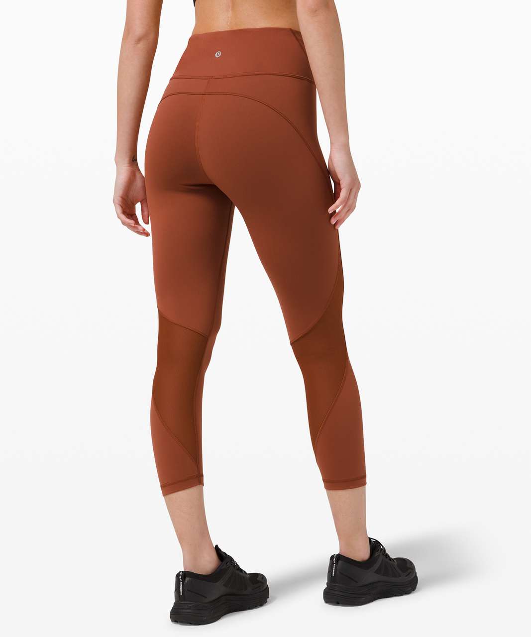 Lululemon Align High-Rise Crop 23 - Dark Terracotta - lulu fanatics