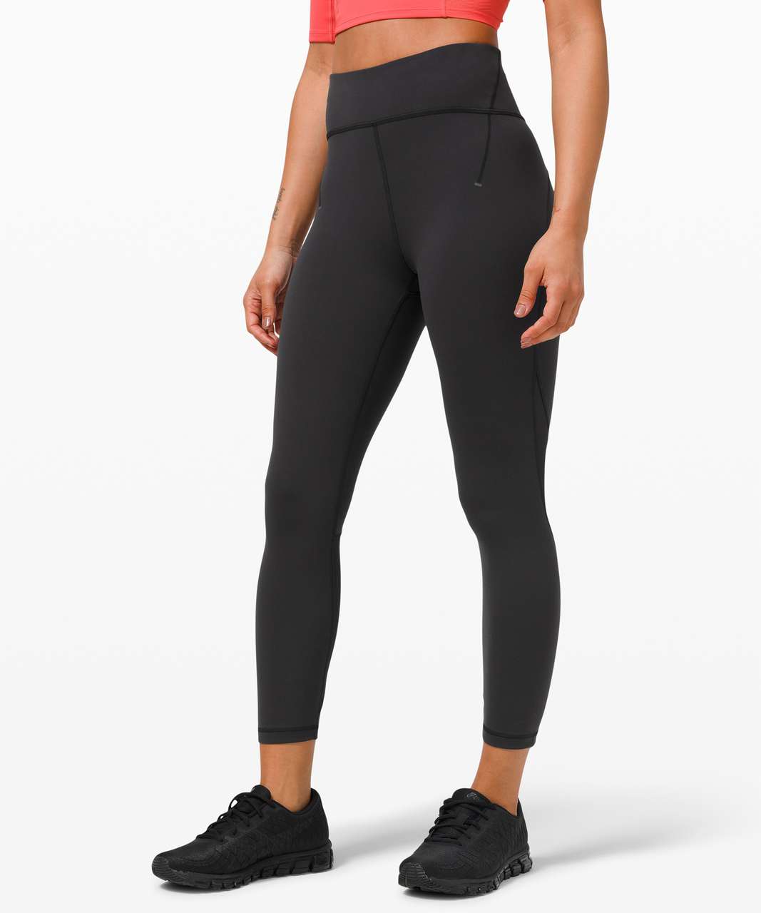 Mesh-Panelled Nulu High-Rise Yoga Crops 23