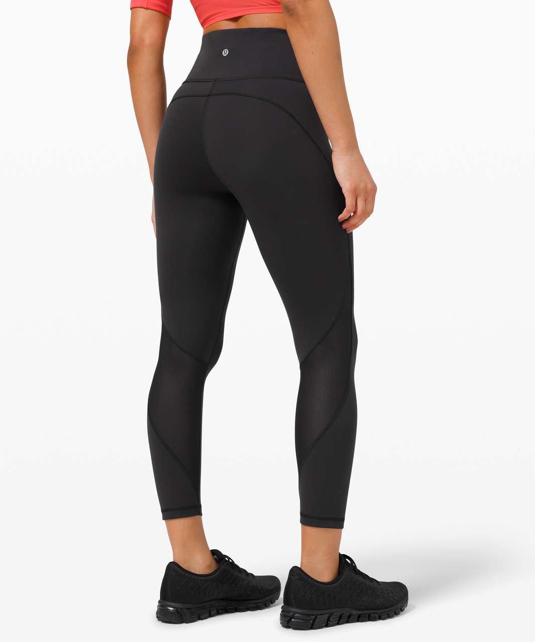 Lululemon Everlux™ and Mesh High-Rise Crop 23" - Black