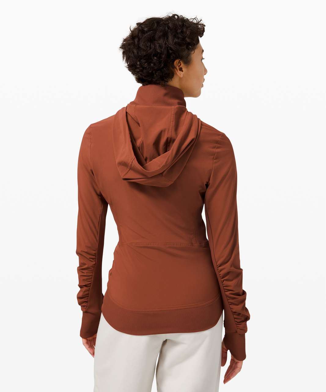 Lululemon Beyond the Studio Jacket - Dark Terracotta