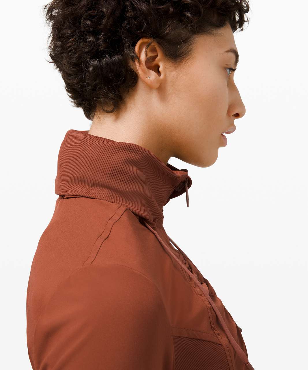 Lululemon Beyond the Studio Jacket - Dark Terracotta