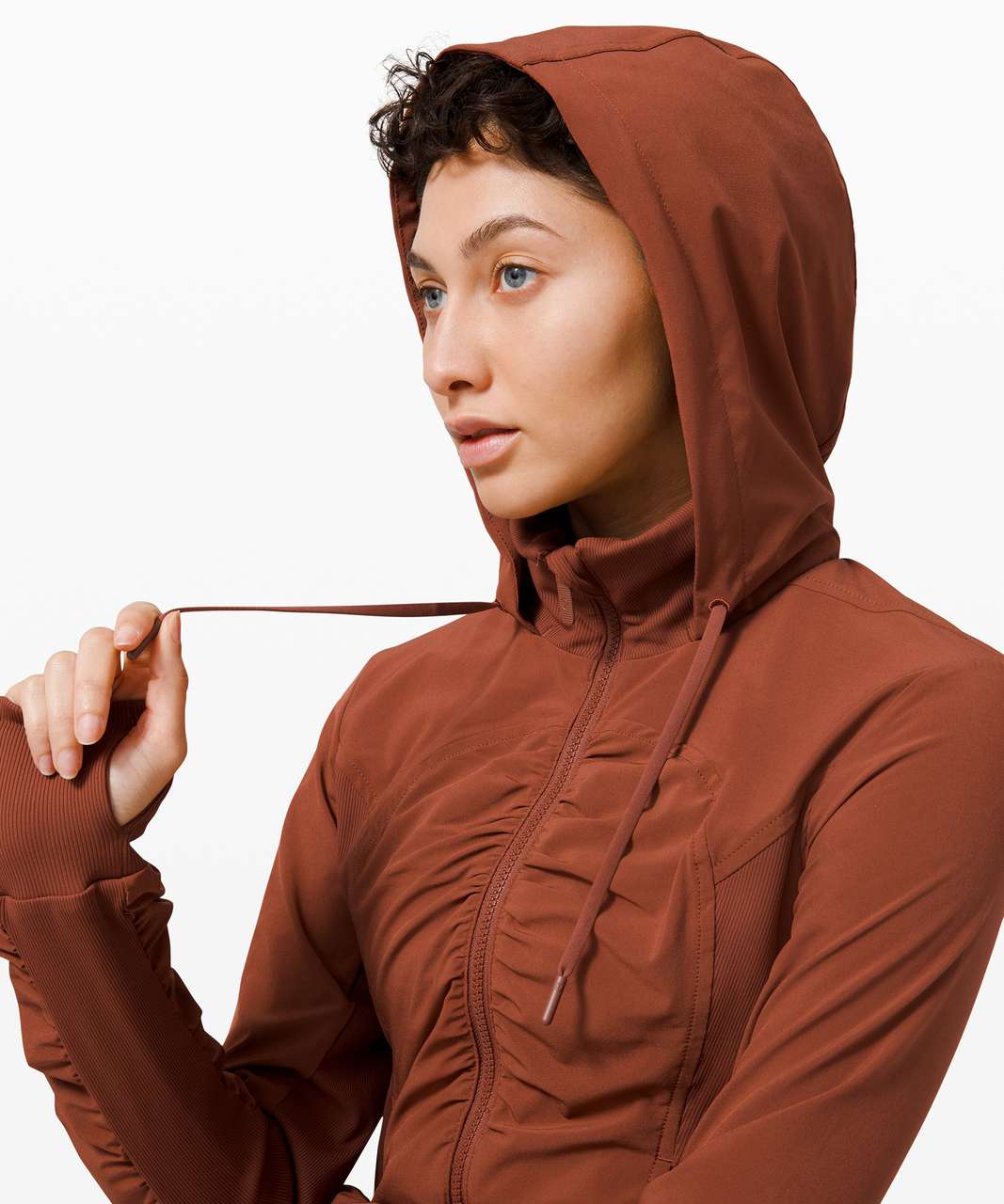 Lululemon Beyond the Studio Jacket - Dark Terracotta