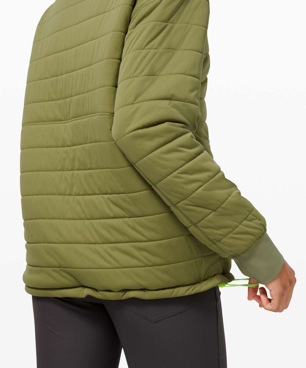 Lululemon Dynamic Movement Crew - Bronze Green