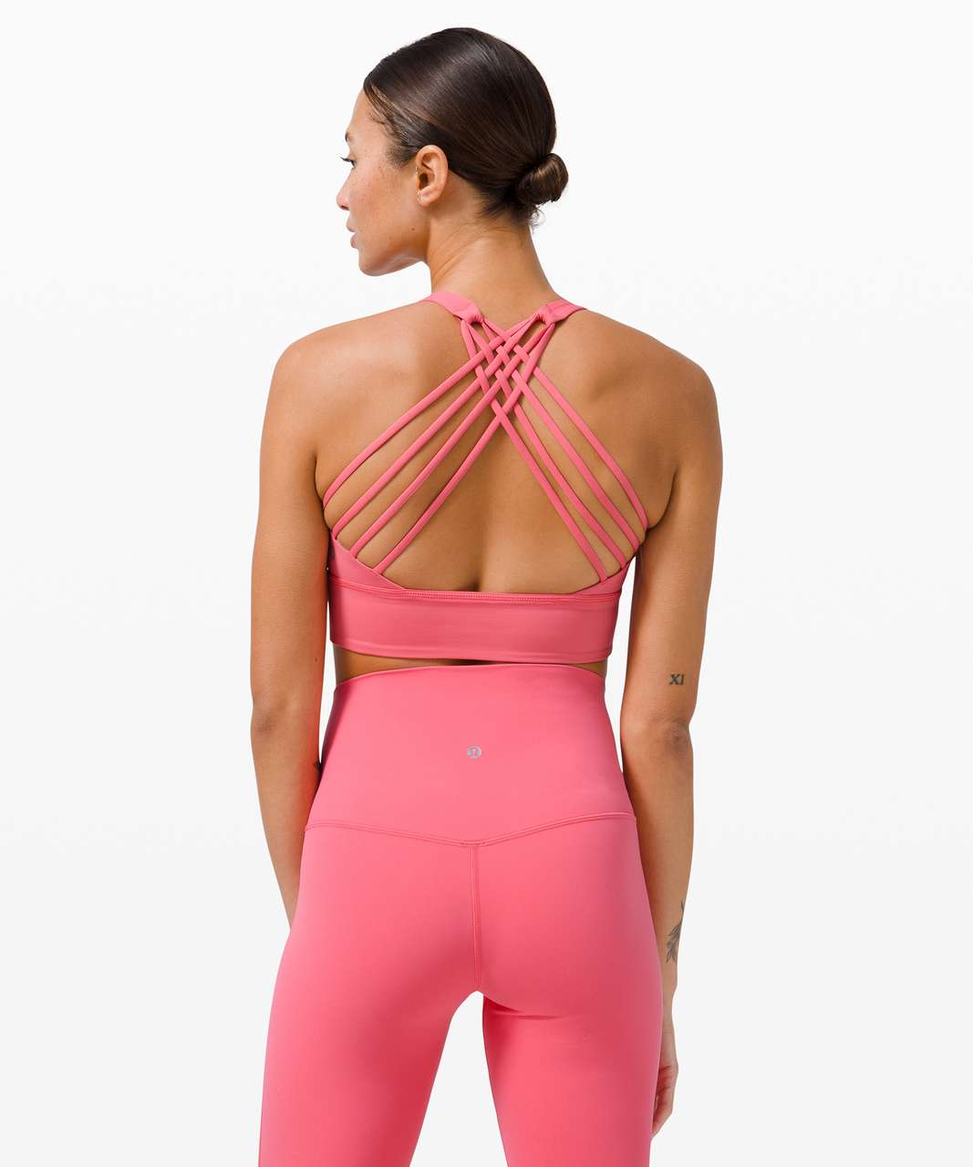 Lululemon Free To Be Bra Wild *Light Support, A/B Cup - Pink Mist - lulu  fanatics