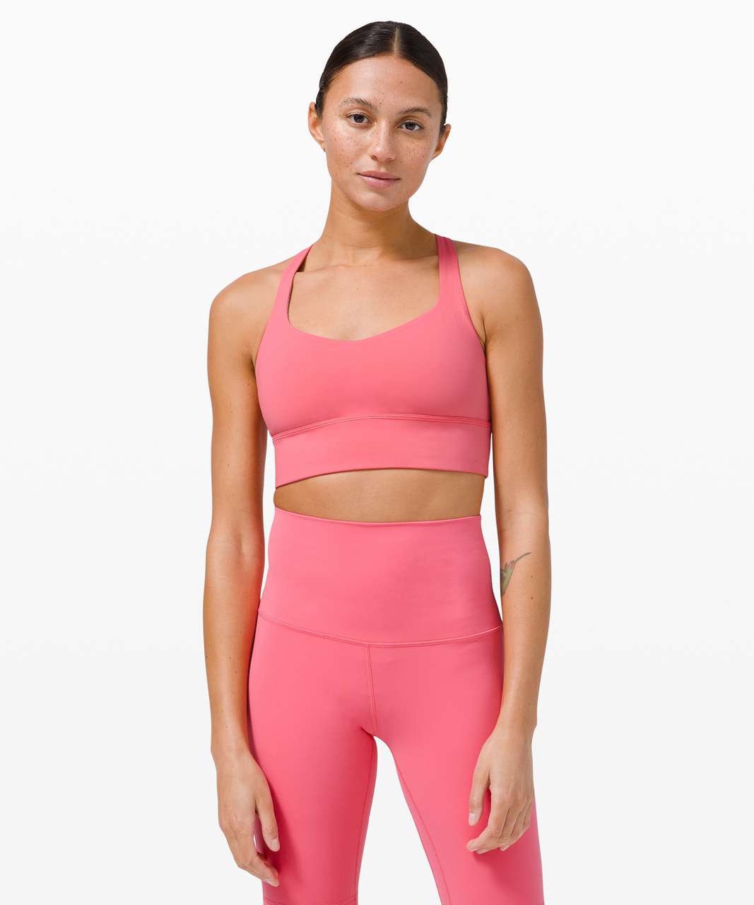 Lululemon Free To Be Bra (Wild) - Pink Glow - lulu fanatics