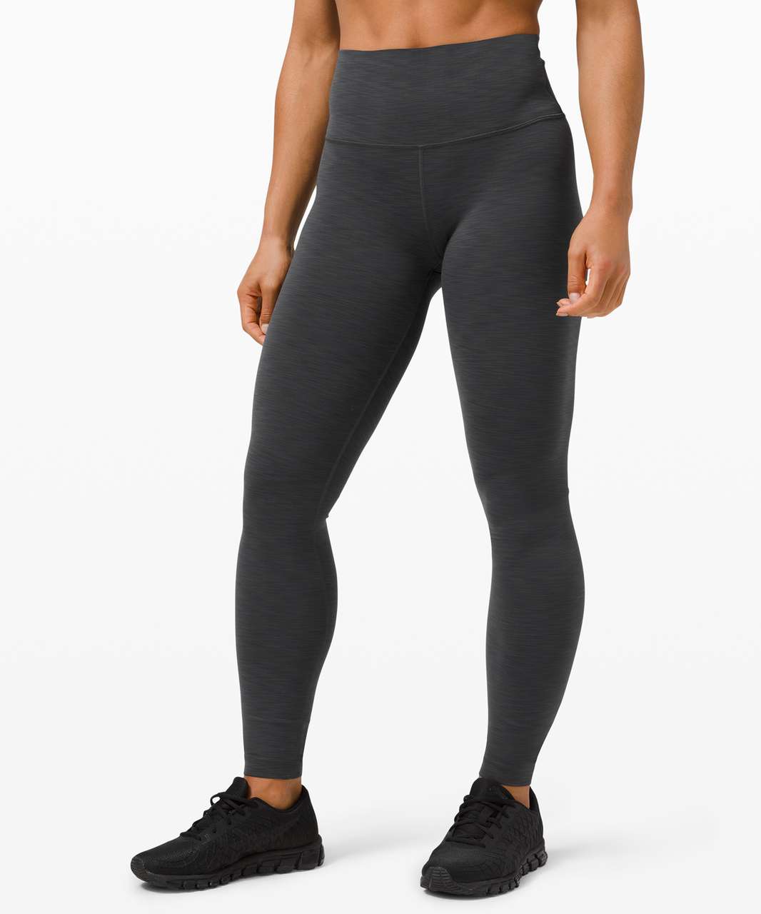 Wunder train long sleeve special edition size 6 paired with wunder train  25” heathered graphite grey size 4 : r/lululemon