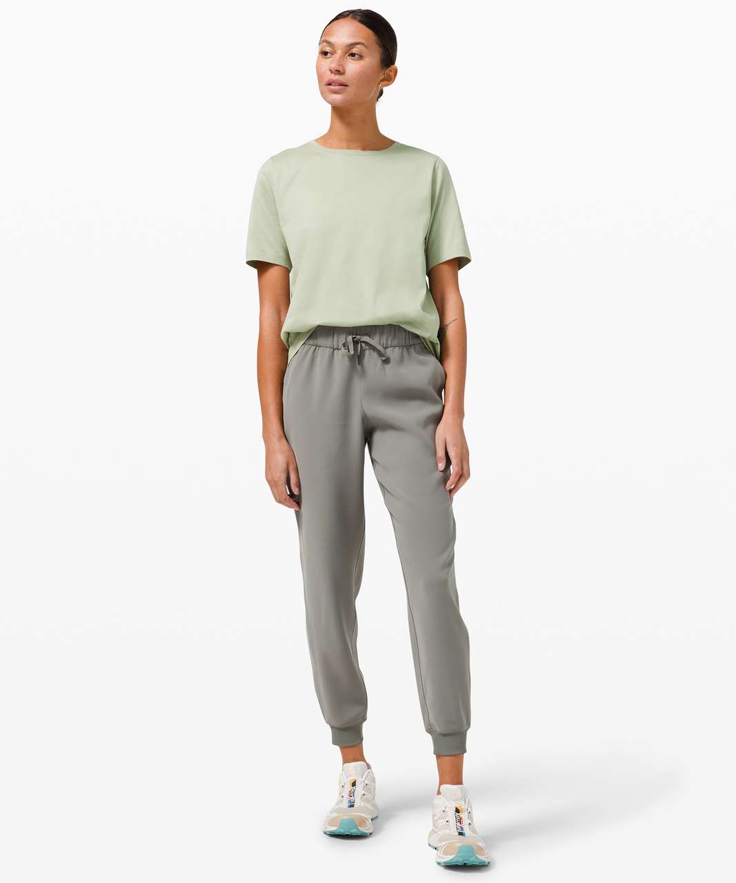 Lululemon Relaxed Fit Cotton Tee - Green Fern