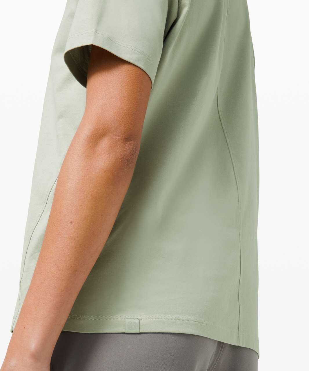 Lululemon Relaxed Fit Cotton Tee - Green Fern