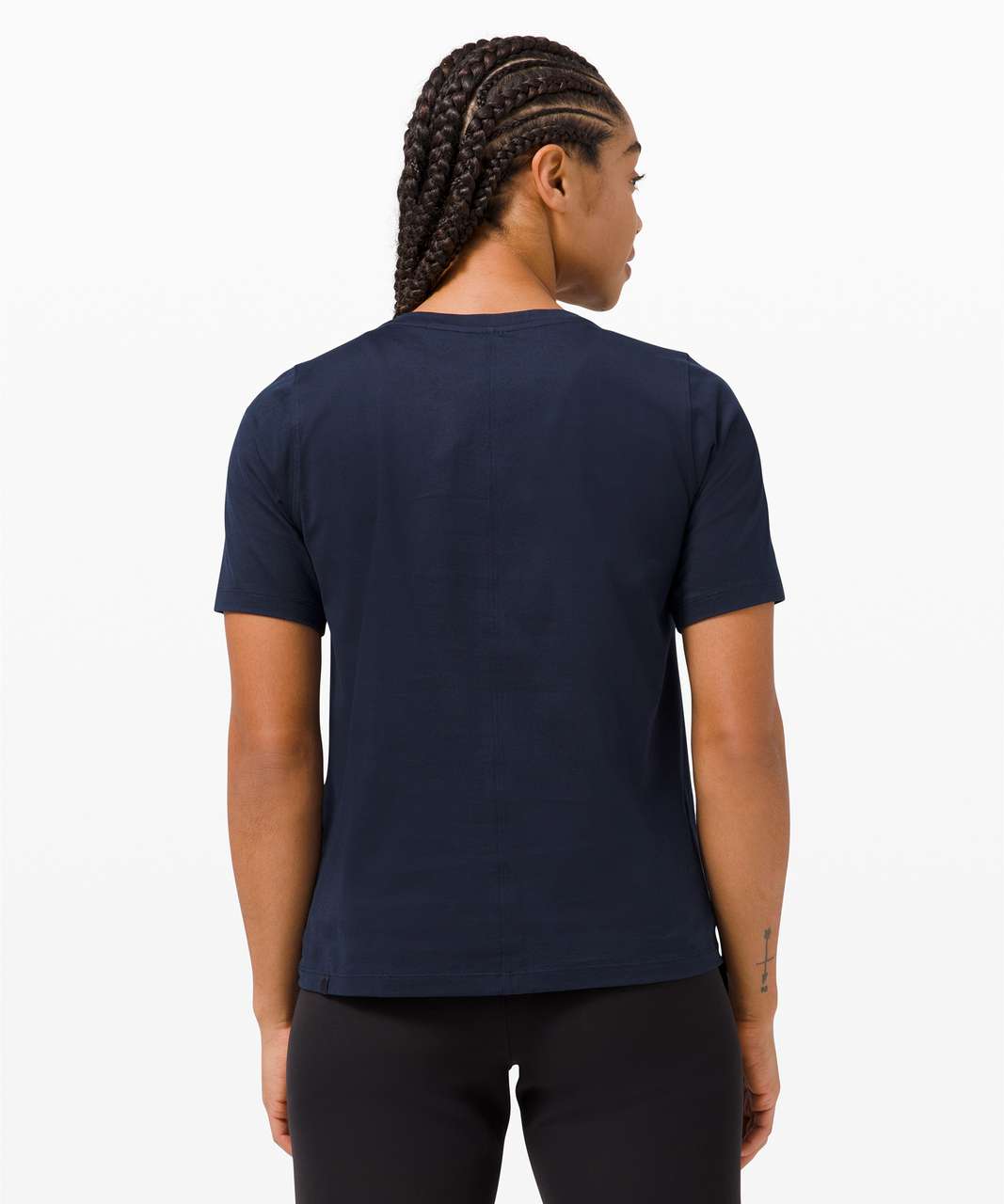 Lululemon Relaxed Fit Cotton Tee - True Navy