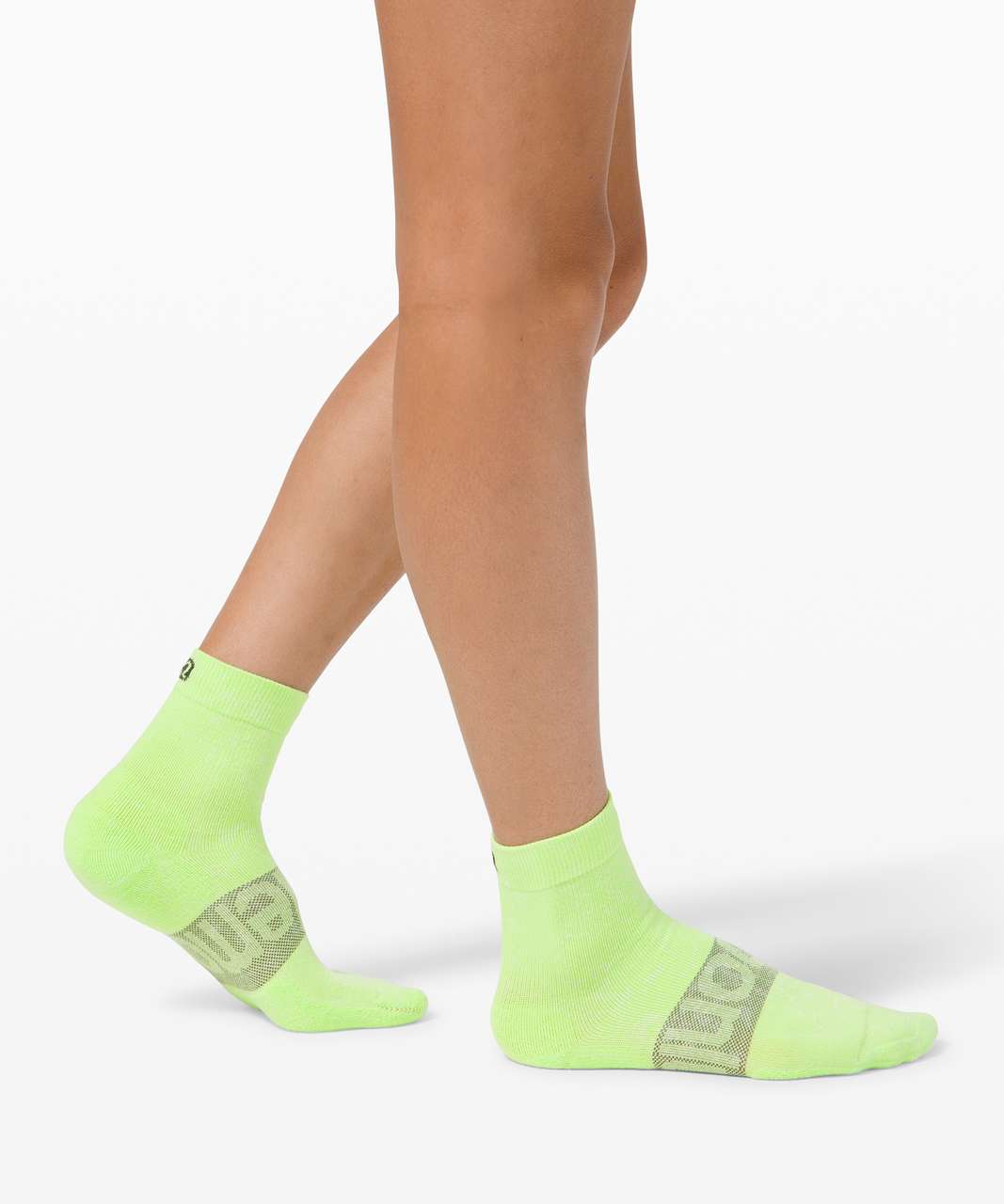 Lululemon Daily Stride Mid Crew Sock *Ice Dye - Neo Mint / White