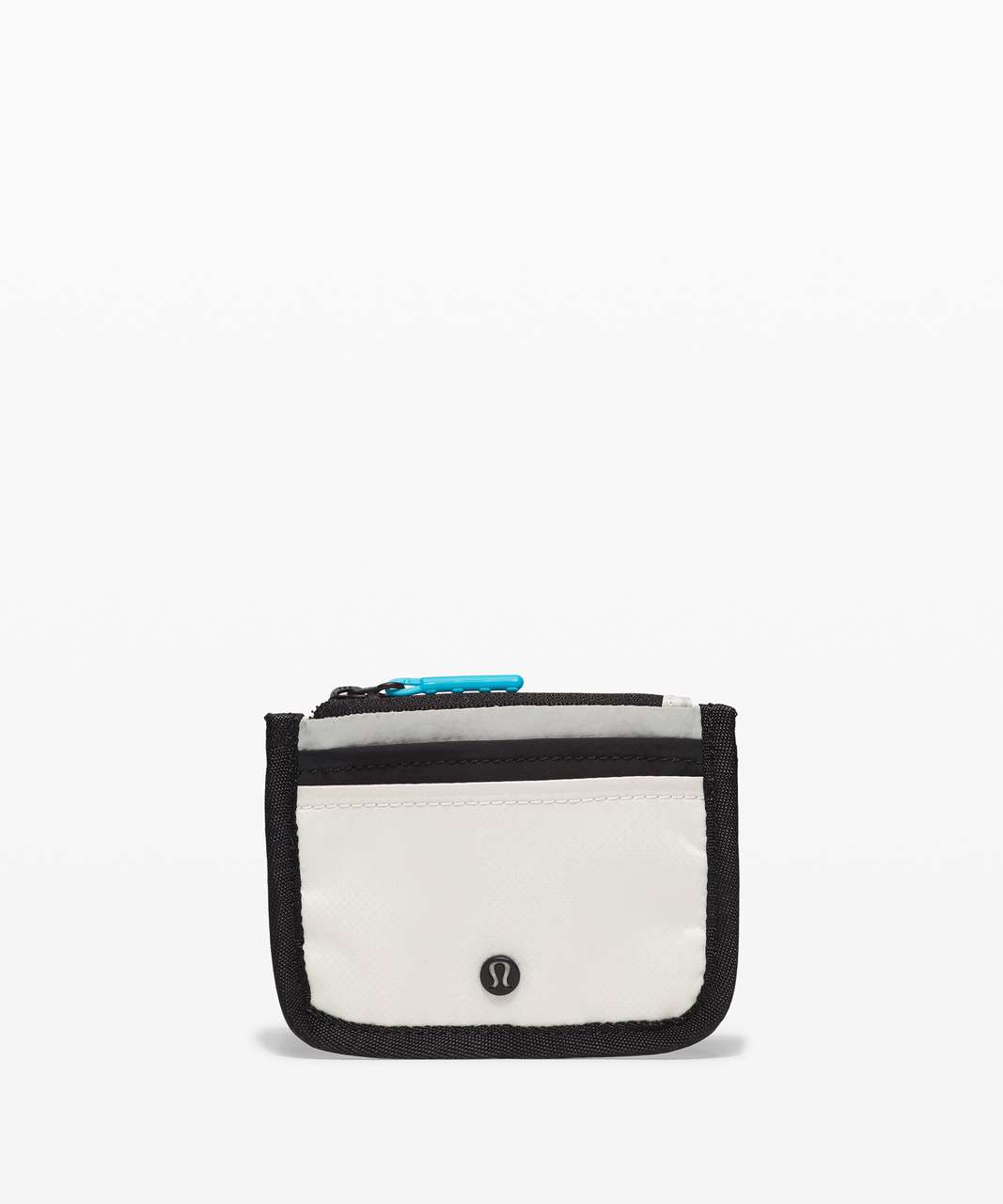 Lululemon True Identity Card Case - White Opal / Black / Silver Drop