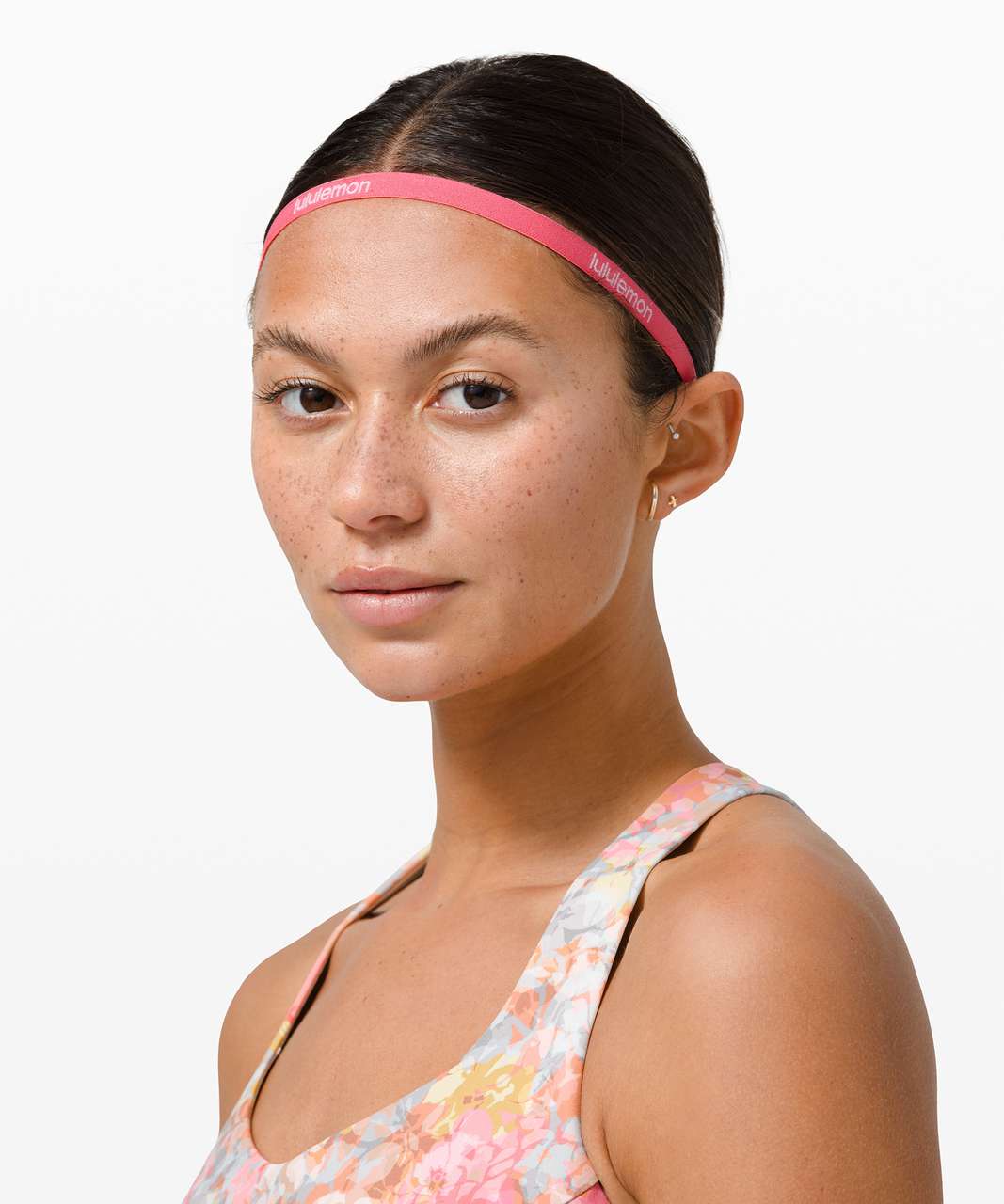 Lululemon Get in Line Headband *2 Pack - Guava Pink / Dark Terracotta