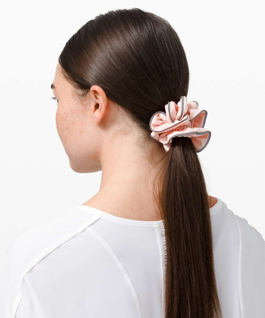 Lululemon Light Locks Scrunchie II - Pink Mist