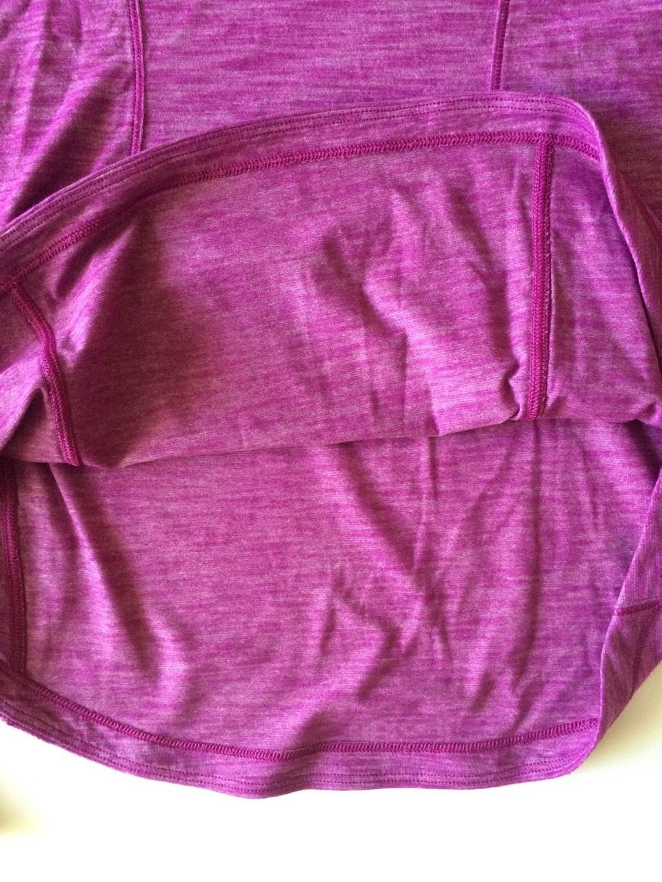 Lululemon 5 Mile Long Sleeve - 2016 Seawheeze - Heathered Regal Plum ...