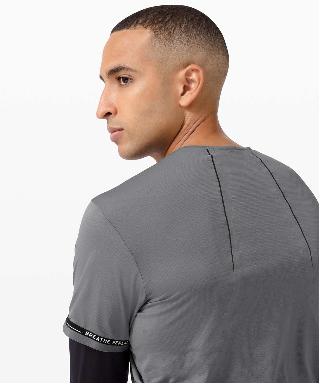 Lululemon Fast and Free Long Sleeve *Bold Lines - Asphalt Grey - lulu ...