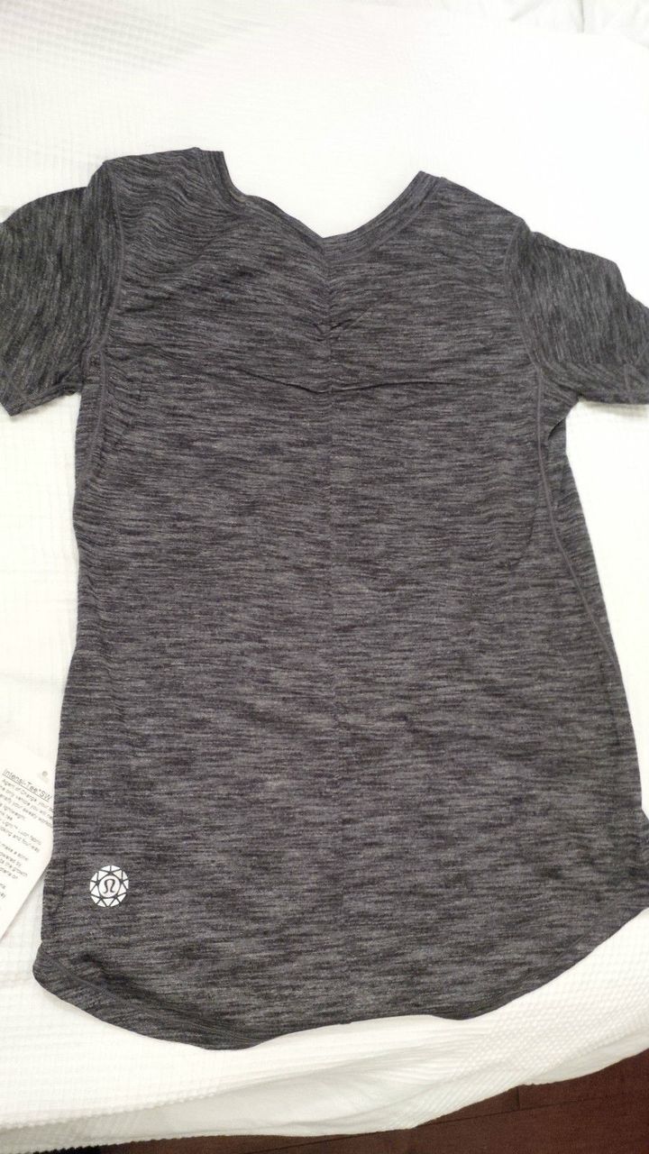 Lululemon Intensi-Tee - 2016 Seawheeze - Heathered Black