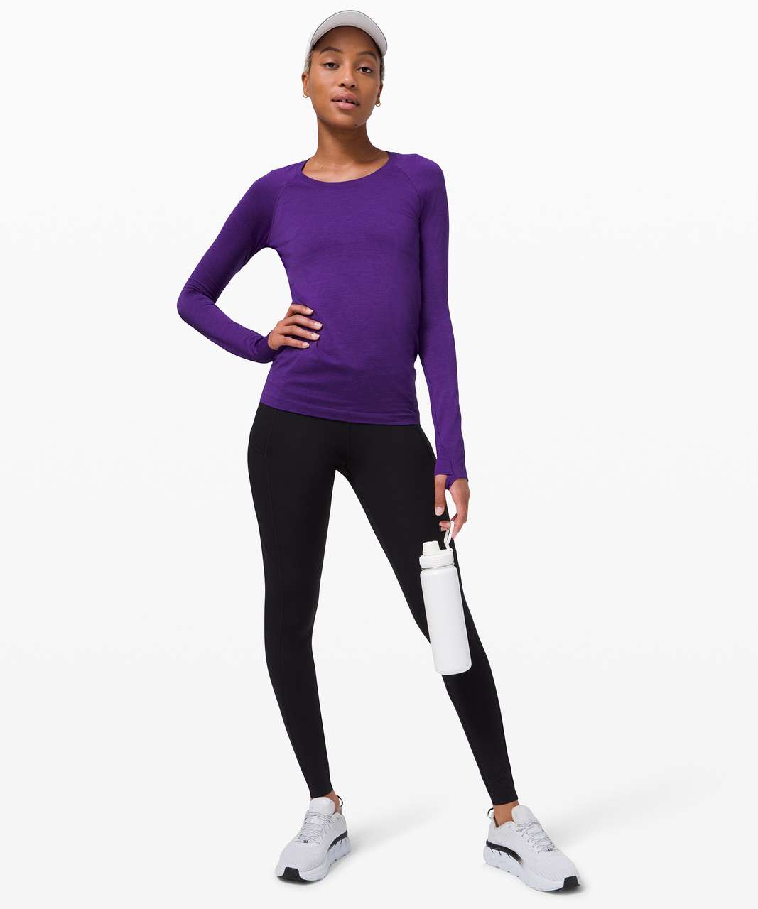 Lululemon Swiftly Tech Long Sleeve 2.0 - Court Purple / Court Purple - lulu  fanatics