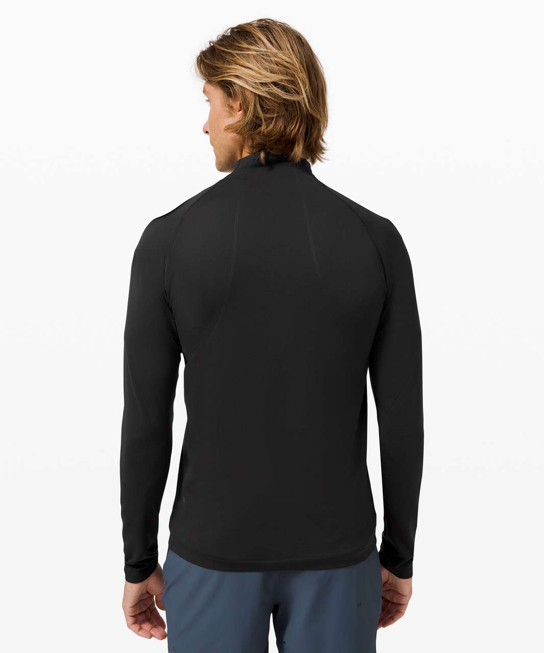 Lululemon Metal Vent Tech 1/2 Zip 2.0 - Black / Black