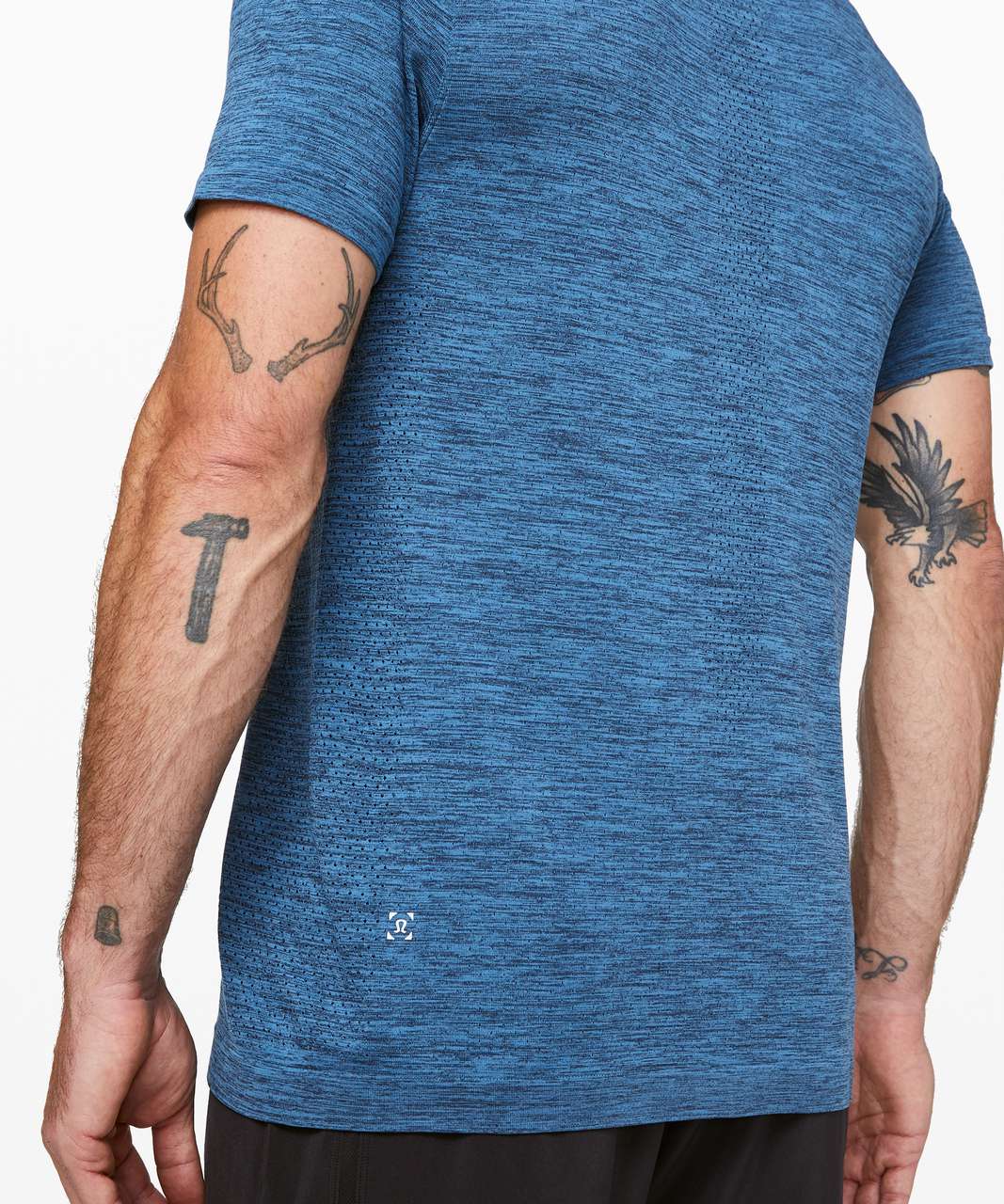 Lululemon Metal Vent Breathe Short Sleeve - Nautical Navy / Illuminight ...