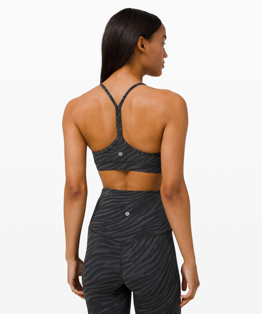 Lululemon Flow Y Bra Nulu *Light Support, A–C Cups - Sable - lulu