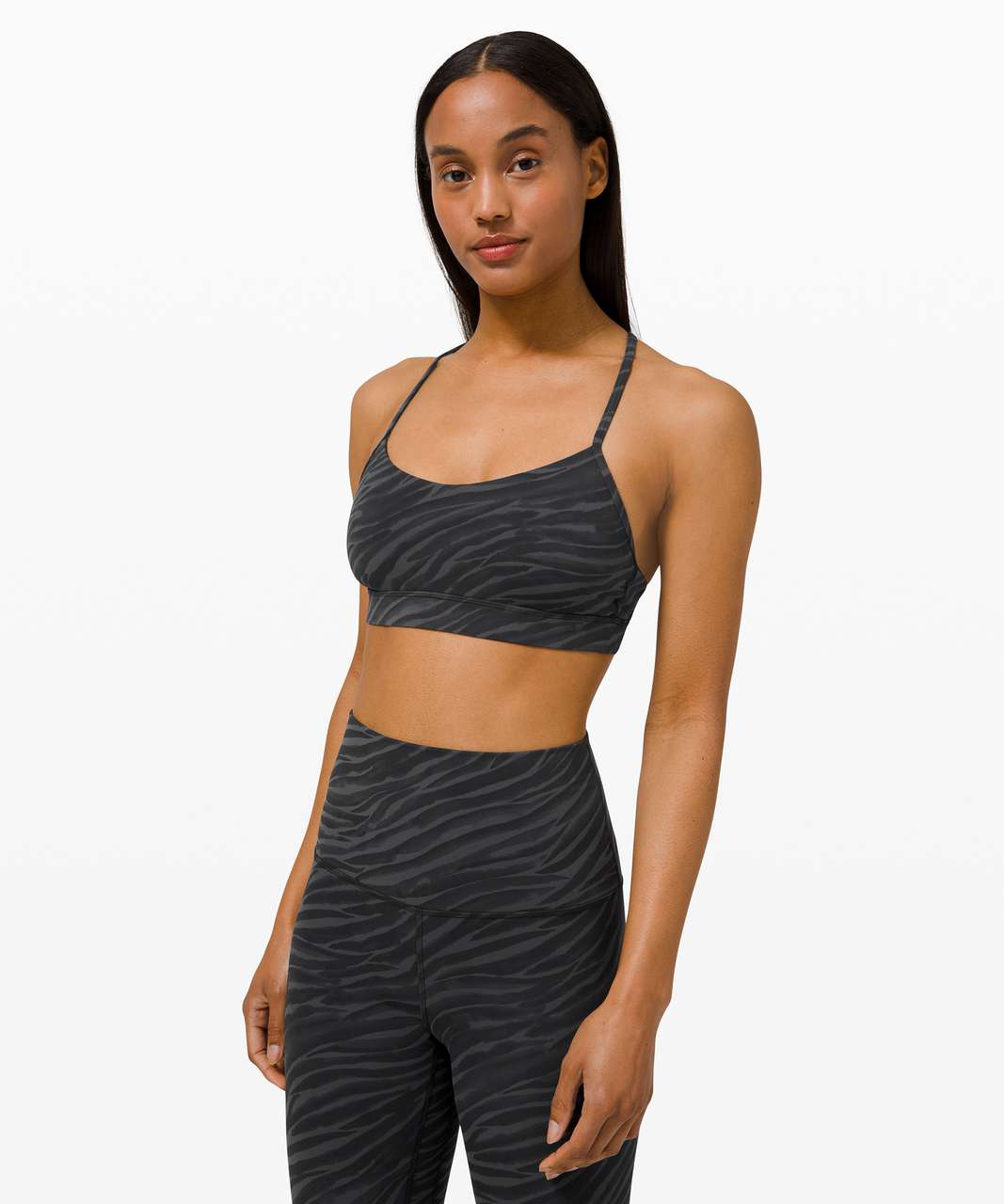 Lululemon Flow Y Nulu Bra *Light Support, A–C Cups - Electric