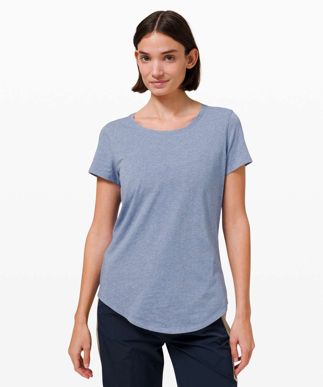 Lululemon Love Crew III - Heathered Water Drop