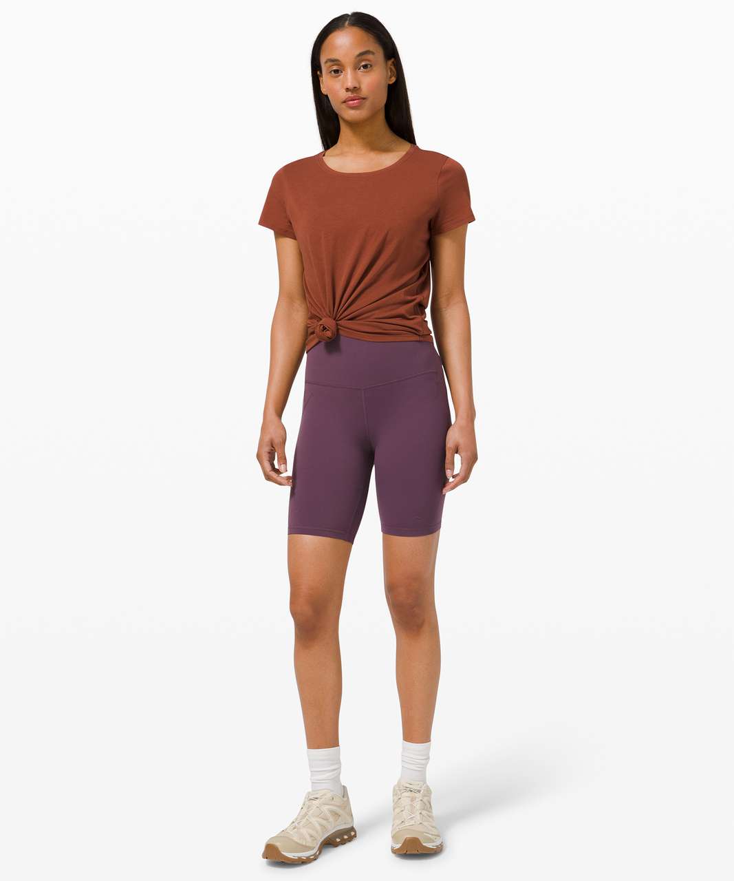 Lululemon Love Crew III - Dark Terracotta