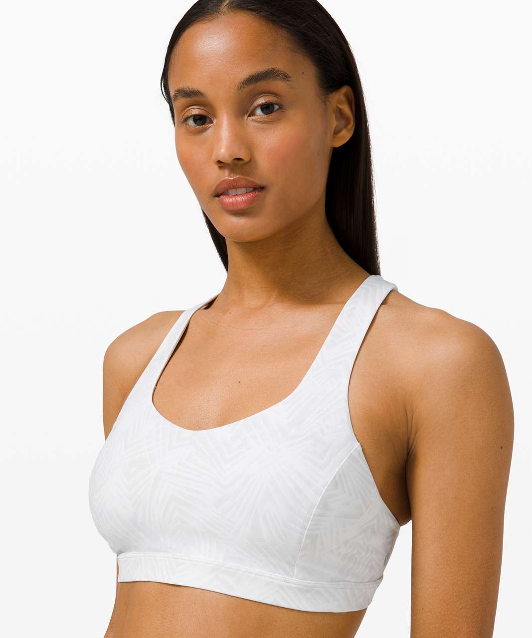 Lululemon Free To Be Serene Bra *Light Support, C/D Cup - Concertina White Multi